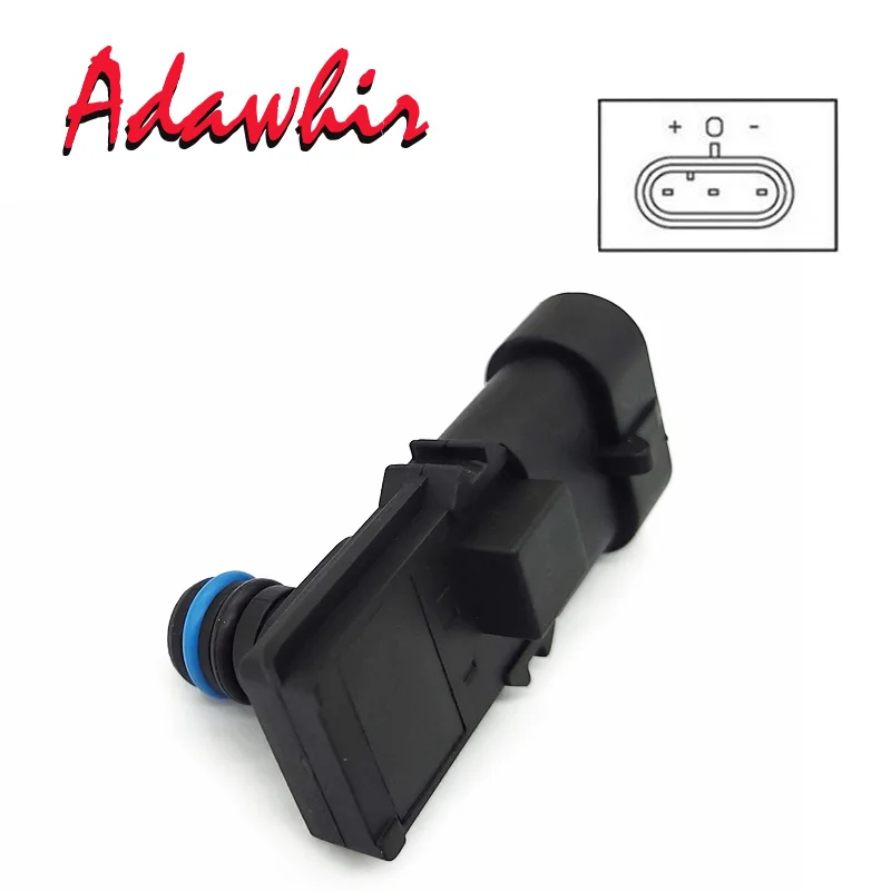 Map Sensor For RENAULT KANGOO CLIO ESPACE Fluence LAGUNA MASTER MEGANE Laguna Logan SCENIC TWINGO TRAFIC Wind 2508500QAA 5WK9881