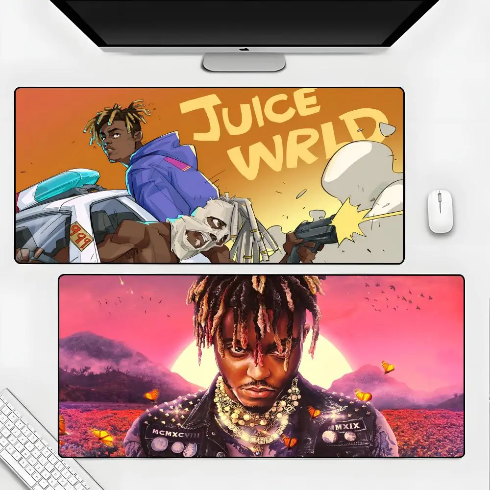 Rapper J-Juice W-Wrld Mouse Pad Rubber Mat Laptop Xxl Mousepad Notebook Gamer Computer Table Gaming Accessories