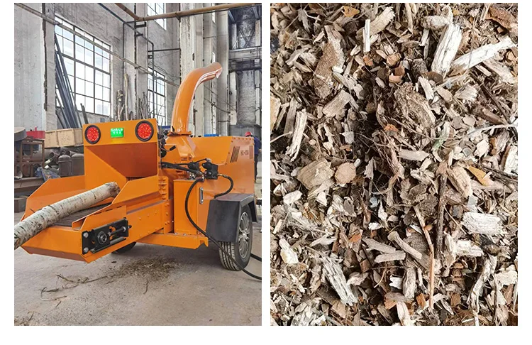 Picture 6: Industrial High Efficient Mobile Wood Crusher Chipper Machine Forestry Machinery Wood Chipper Customized High Quality Shredder