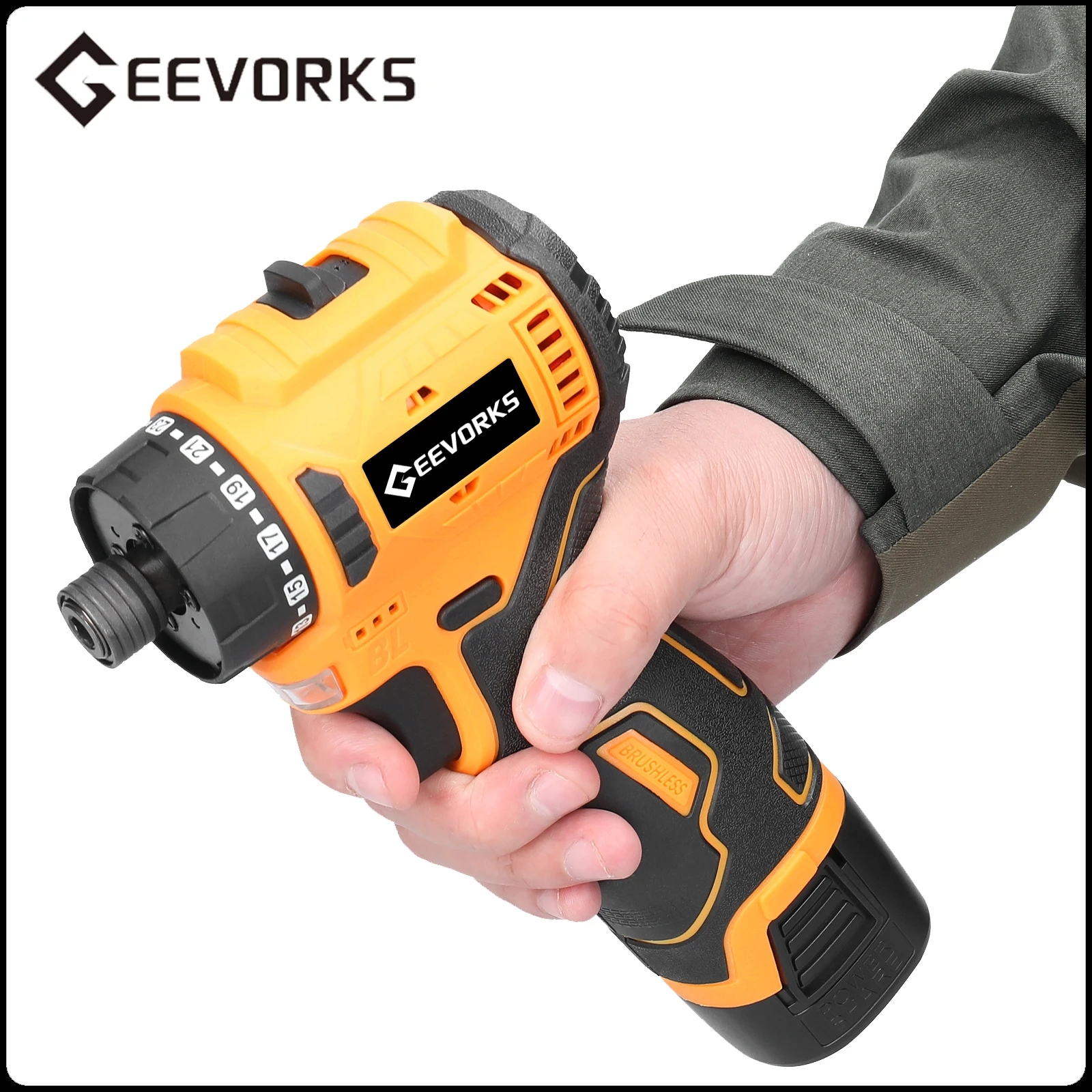 Multifuncional Reparação Tool Kit Elétrica Screw Driver 16.8v Lithium Screwdriver 55nm Torque para Mobilephones e Computadores