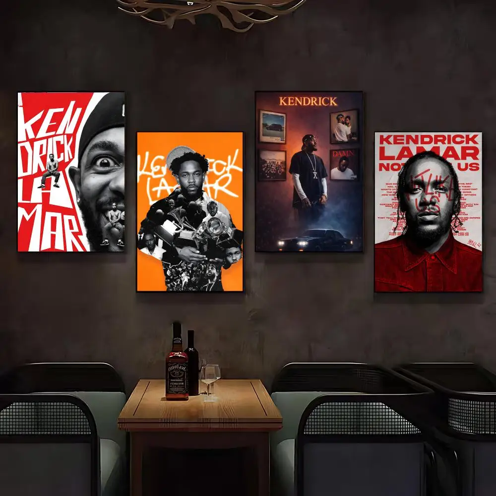 Singer Kendrick Lamar Poster Posters Anime Room Decor Decoration Movie Backpack Wall Interior Music Wall Art
