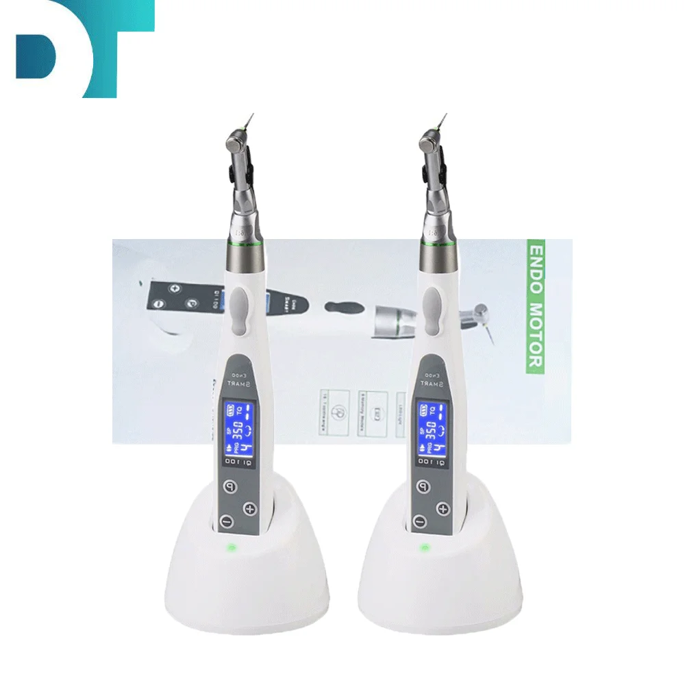 

Dental LED Wireless Mini 16:1 Reduction Contra Angle Endo Motor Endodontic Treatment Root Canal Therapy Instrument dental tools