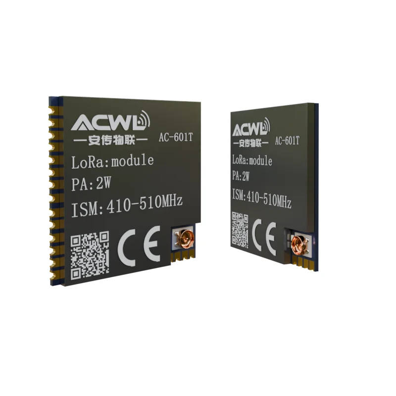 AC601T2W Long Range Spread Spectrum RF Module for Street Light Control Grid Monitoring and Renewable Energy Systems