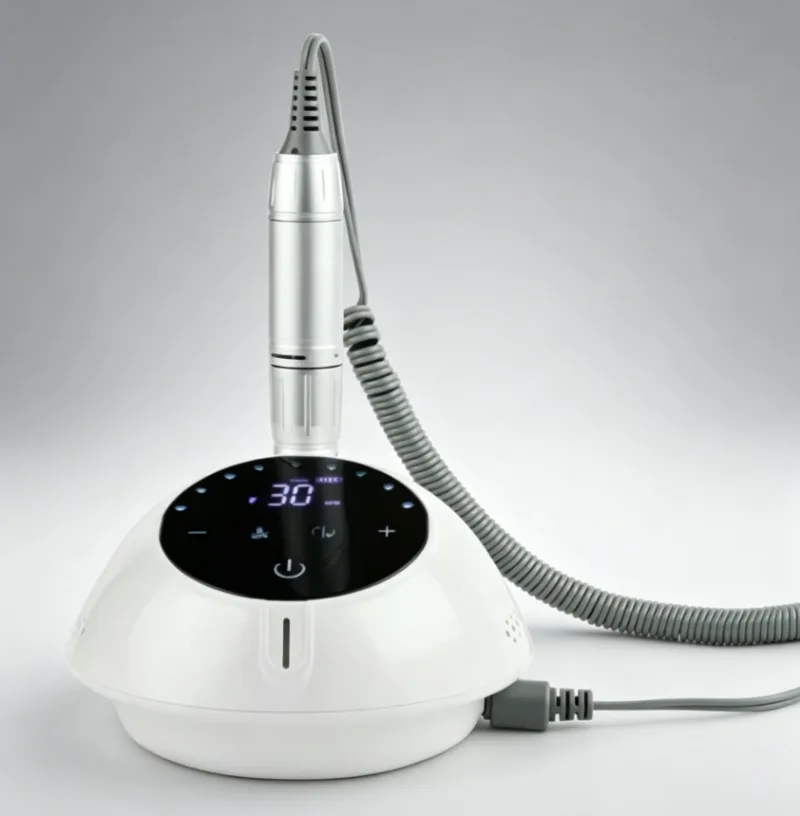35W Electric Nail Drill Machine, Professional Manicure Pedicure Polisher with 30,000 RPM