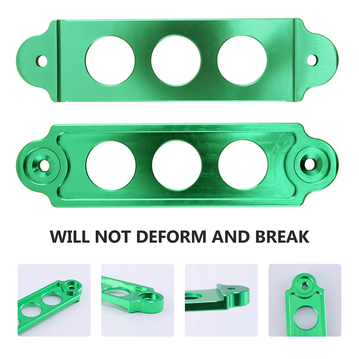 

1 шт. автомобильный кронштейн-крепление из алюминиевого сплава, прочный фиксирующий держатель для модифицированных и гоночных автомобилей, стабильное крепление