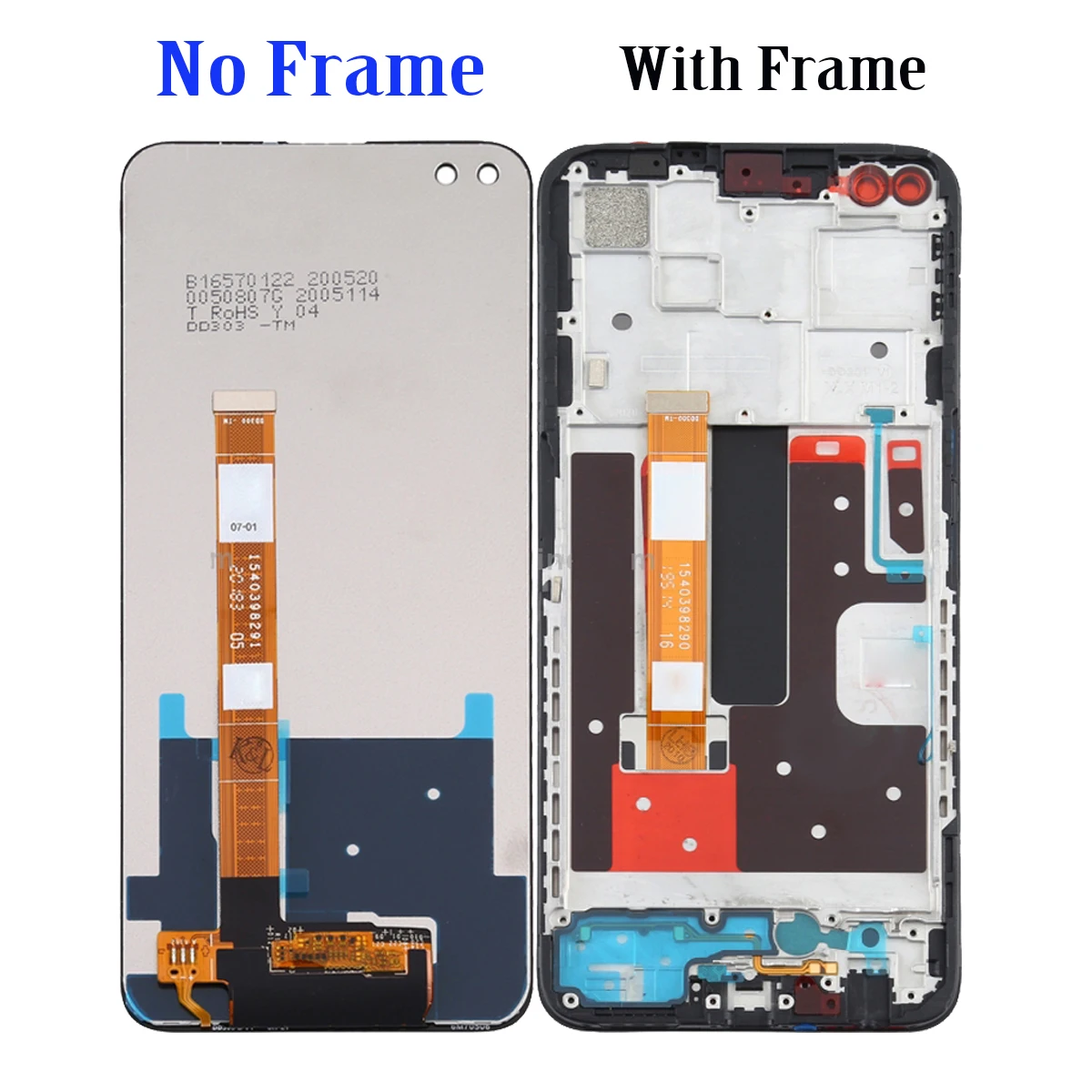 

Для OPPO Reno 4Z 5G CPH2065 ЖК-дисплей сенсорный экран дигитайзер панель для OPPO Reno4 Z ЖК-экран