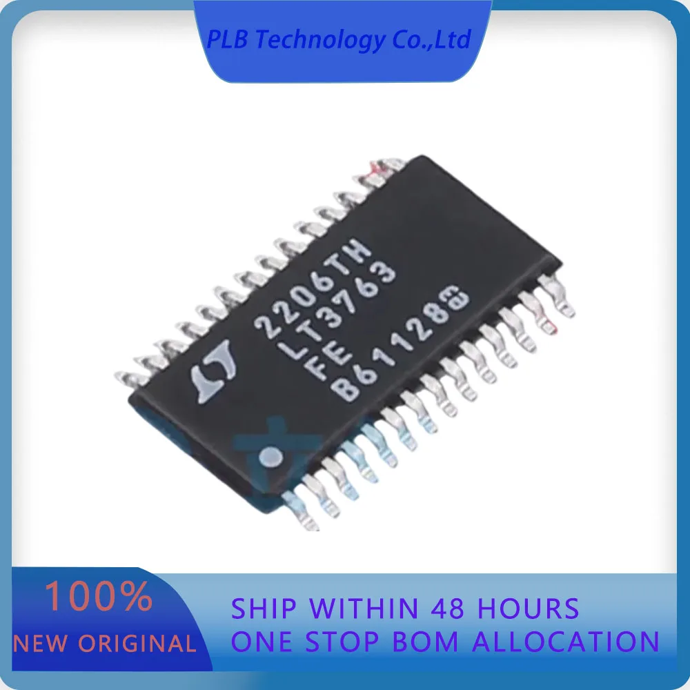 

LT3763EFE # TRPBF LT3763 55В 200кГц~1МГц PWM Buck 1 DC-DC контроллер 6В~60В TSSOP-28-EP драйверы LED Оригинальный товар в наличии