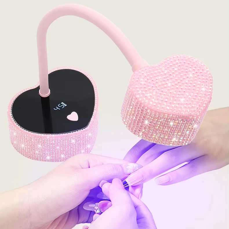 

Wholesale Nail Lamp Supplies 30W Quick Drying Nail Gel Curing Dryer Machine 10 LED Beads Lamp for Nail Desk