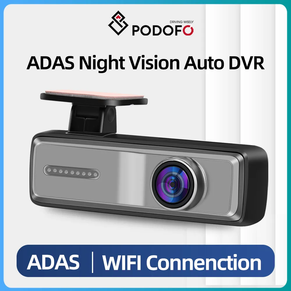 

Автомобильный видеорегистратор Podofo, FHD 1080P, с функцией ночного видения