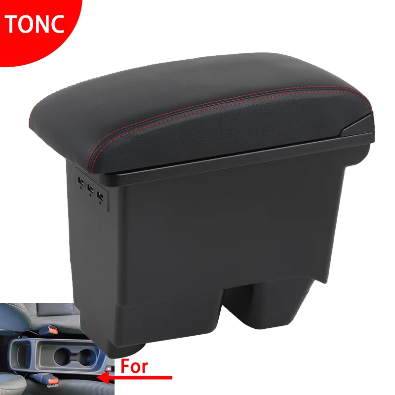 For Toyota Yaris Cross armrest box for toyota yaris suv central Store content box decoration With USB car accessories