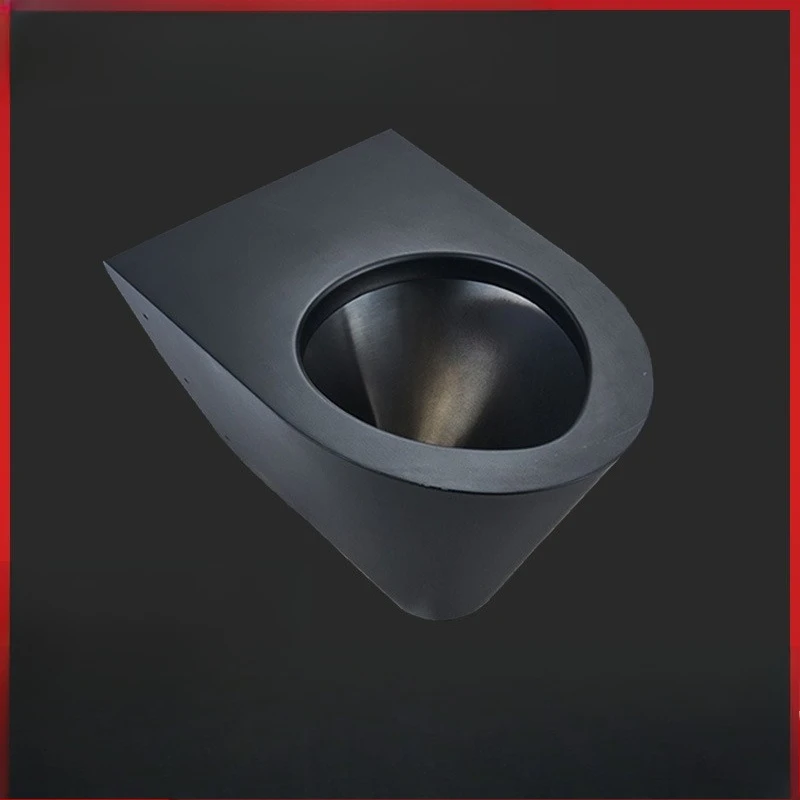 

KTV bar is suitable for thickened stainless steel toilet, anti-crack tankless stainless steel toilet