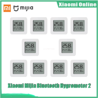 New Xiaomi Mijia Bluetooth Thermometer 2 Wireless Smart Electric Digital Hygrometer Thermometer Work with Xiaomi Mijia APP