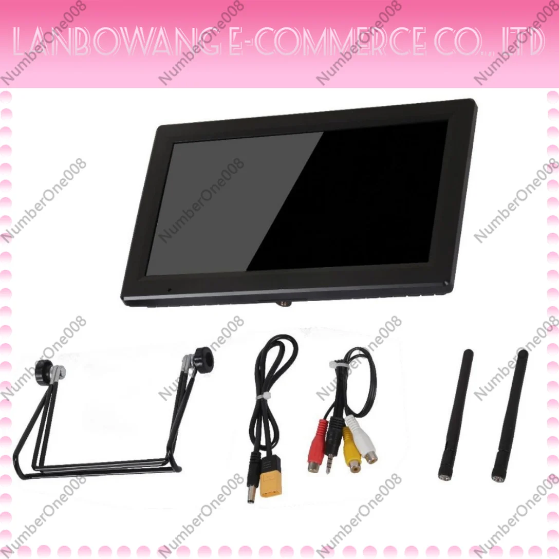 10.2 Inch FPV Monitor 4.9 5 6G Crossover Aerial Photography Display 104 Receiving Screen