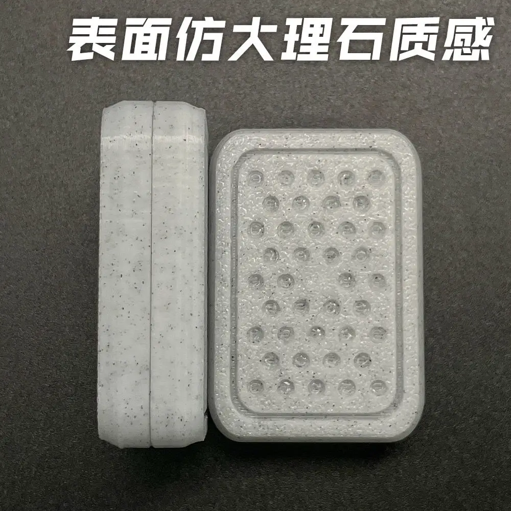 EDC Fingertip Toy Imitation Stone Series D1 Unlimited Push Card Glue-free 3D Printing Stress Relief Toy Pop Coin Birthday Gift