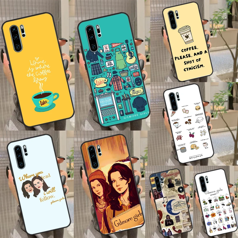 Gilmore Girls Collage Case For Huawei Nova Y90 Y70 Y61 Y60 5T Nova 9 10 SE 3i 7i 8i 11i P40 P30 Lite P60 Pro Case