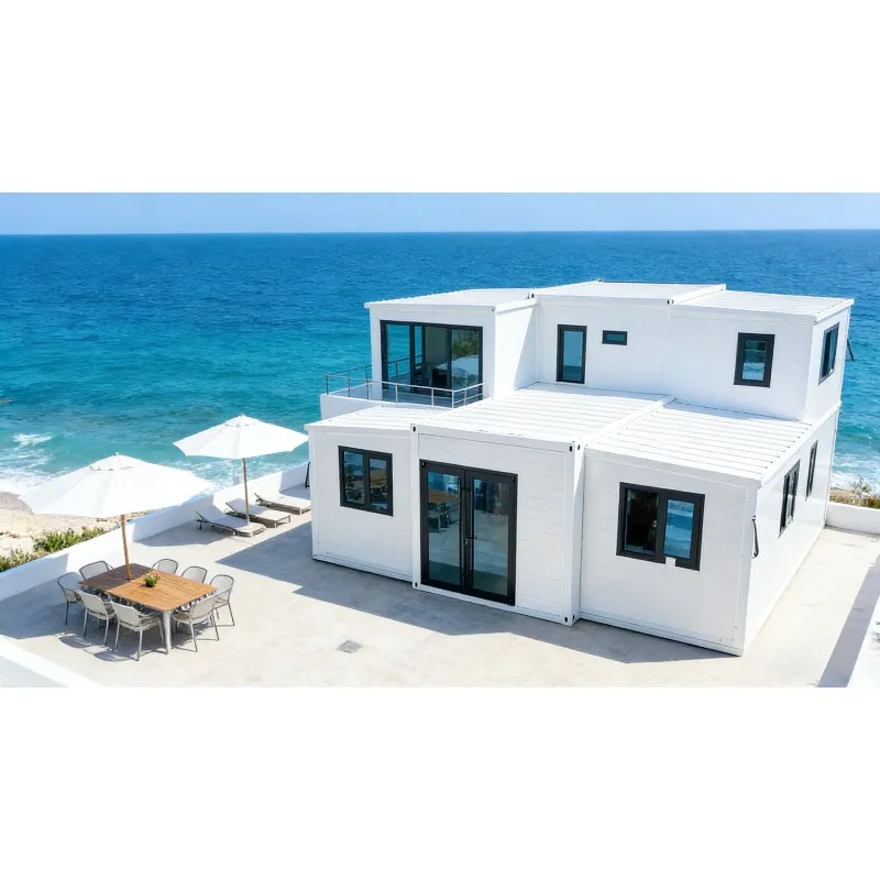 Exit Double Wing Folding Box Mobile Room Foldable Living Expansion Room Wing Type Sun Room Expandable Container House
