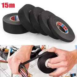 Motorcycle cable harness with heat-resistant fabric tape, electric heating tape 9/15/19/25MM