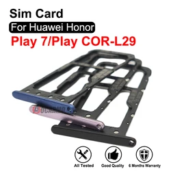 For Huawei Honor Play 7 COR-L29 SIM Card  Sim Tray Socket Slot Holder Repair Replacement Parts