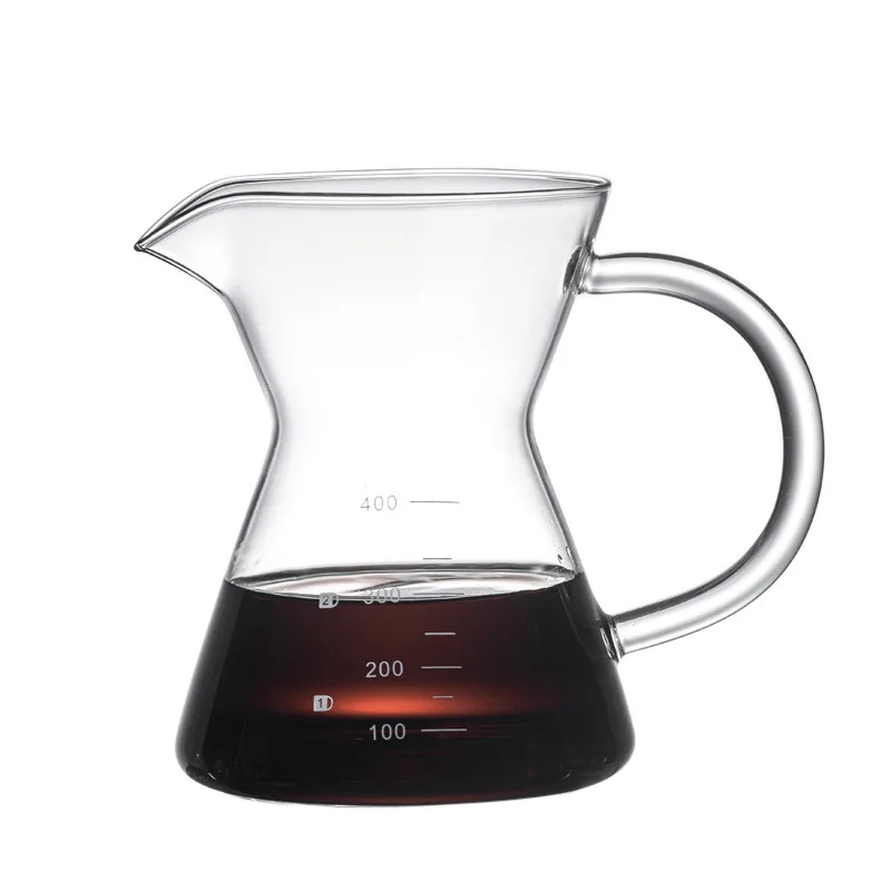 OEM/ODM Wholesale High Borosilicate  Glass Pour-Over Coffee Kettle