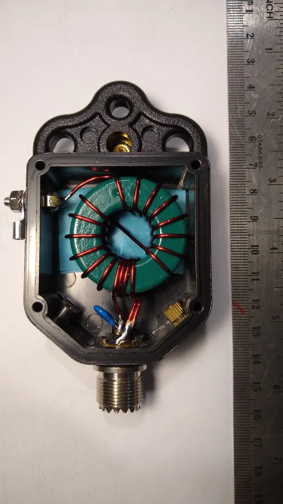 

1:64 Balun 4-band 8-band End-fed Antenna Using Frequency Range 1~30Mhz Power 100W (PEP)