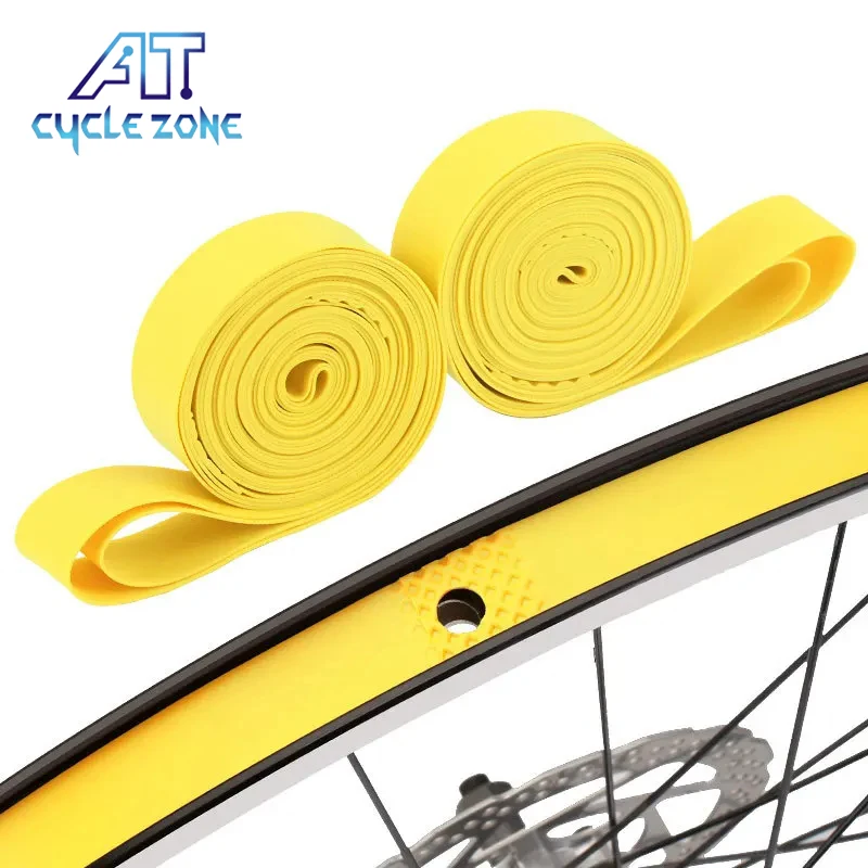 Cycling Tube Tapes Strips Premium PVC Rim Inner Tube Puncture-proof Tire Mat Bicycle Puncture-resistant Tire Liner for MTB Road