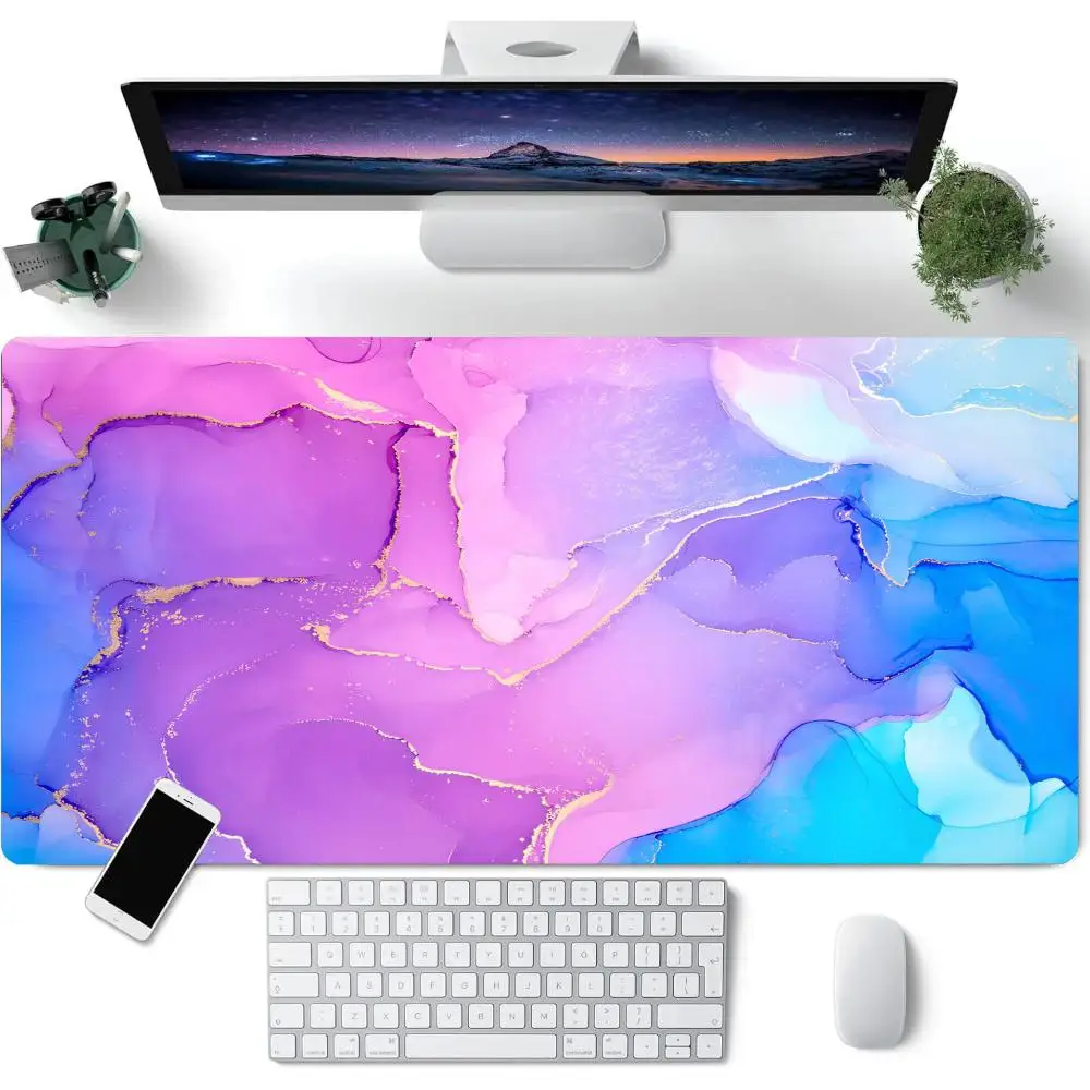 

XXL Oversized Mouse Pad, Adorable Pink Desk Mat for Women's Gaming, Writing Surface Ideal for Gaming, Office, and Home Use