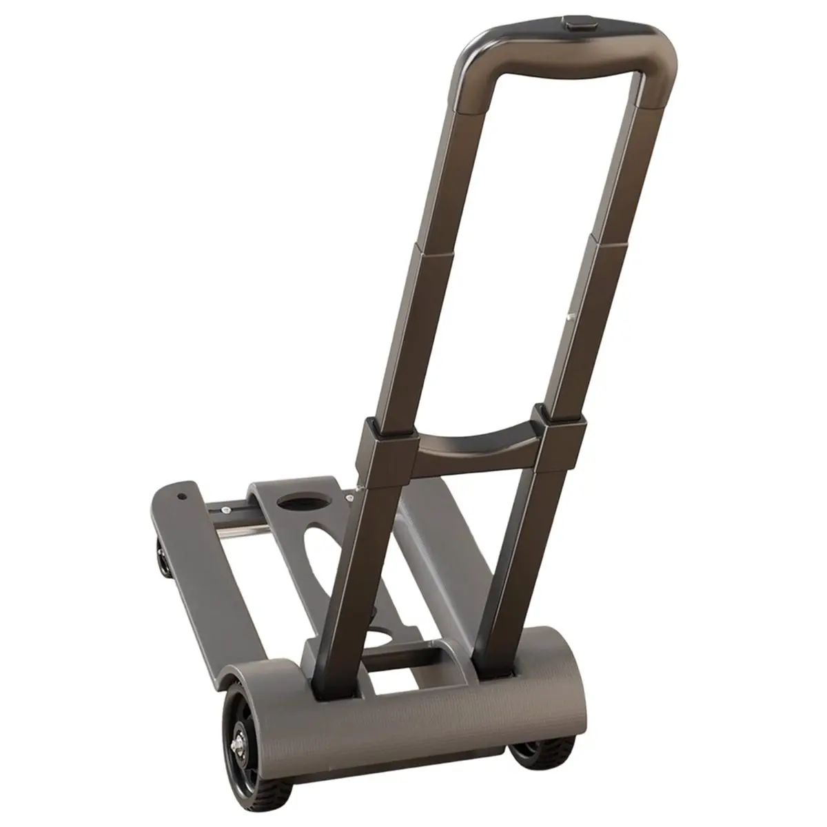 2026 Trend Wheel Trolley Folding Luggage Trolley Folding Hand Truck Cart Travel Luggage Shopping Cart Portable Home Use Cart