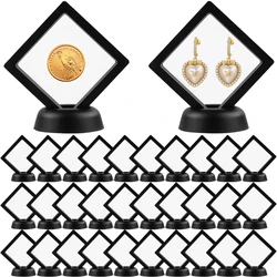 5/10/20/30 Pièces Présentoir à Bijoux Flottant Boîte De Rangement Pour Boucles D'Oreilles Gemmes RingDoll Badge Défi Porte-Médaille Organisateur