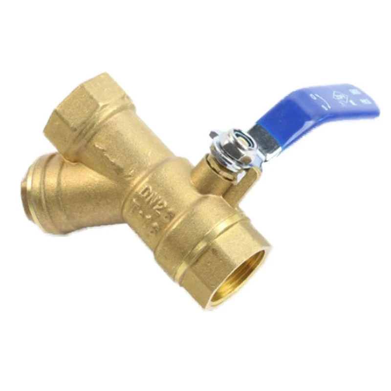 652F 1/2inch Female Thread Brass Online Y Type Filter Strainer Pipe Fitting