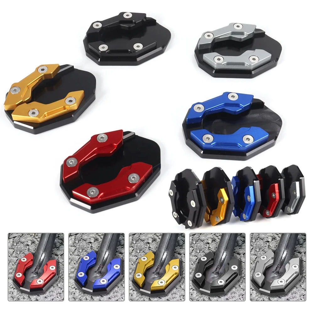 Motorcycle Accessories Side Stand for YAMAHA NMAX155 N MAX NMAX 155 125 NMAX125 Kickstand Plate Extension Support Foot Pad Base