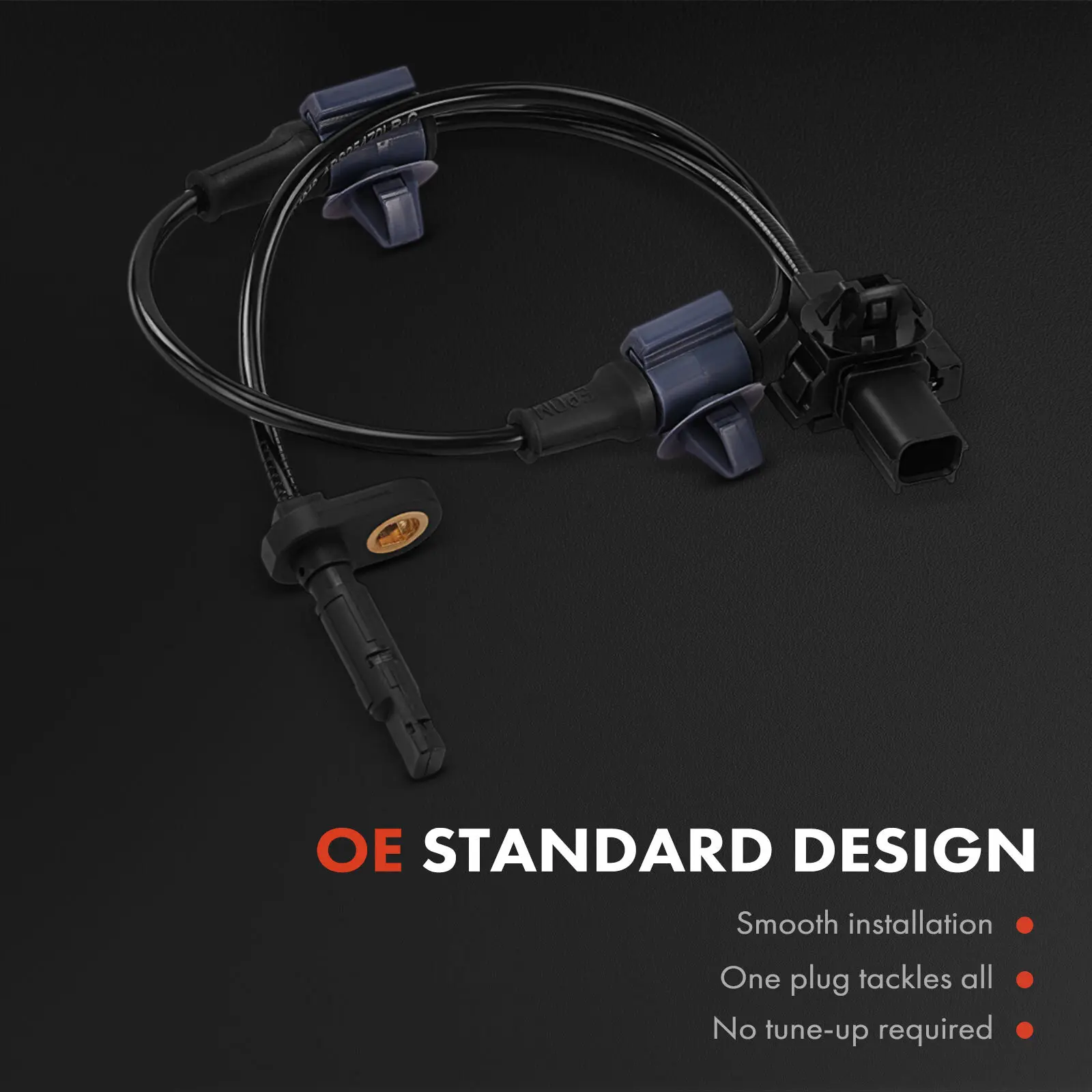 For High Quality 2Pcs Rear Wheel Speed Sensors for Honda CR-V 2012 AWD SUV, ABS Sensor 57475-T0A-A01