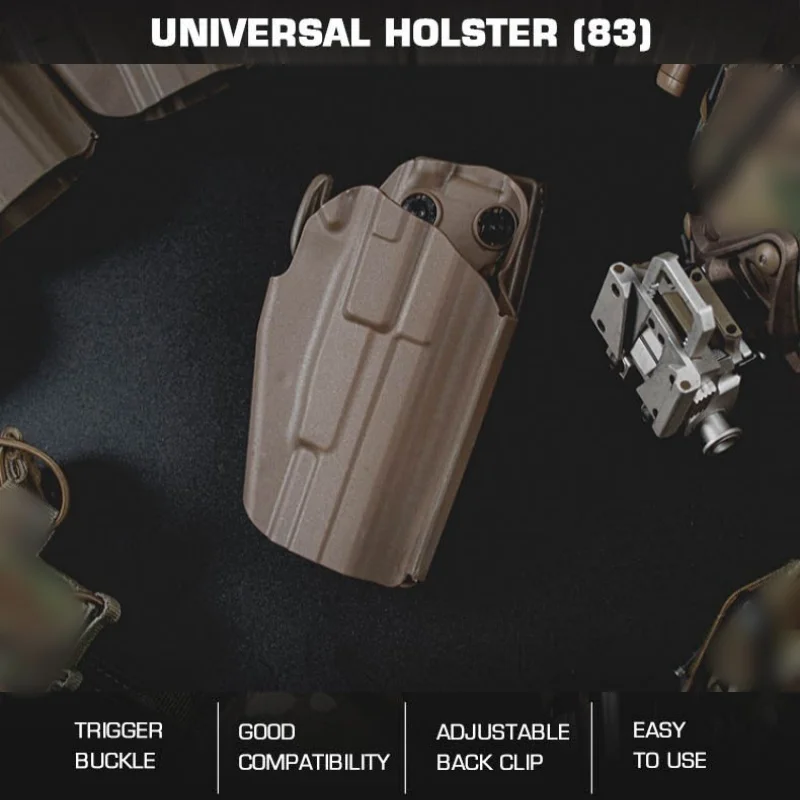 

Universal Holster (83) | Quick Release Holster | For Wilderness Adventure Accessories
