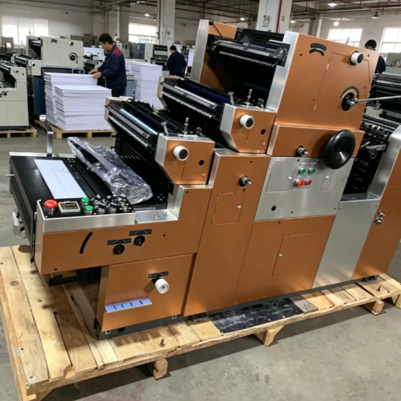 Customized Single Color Offset Press Printing Machine with Double Numbering System
