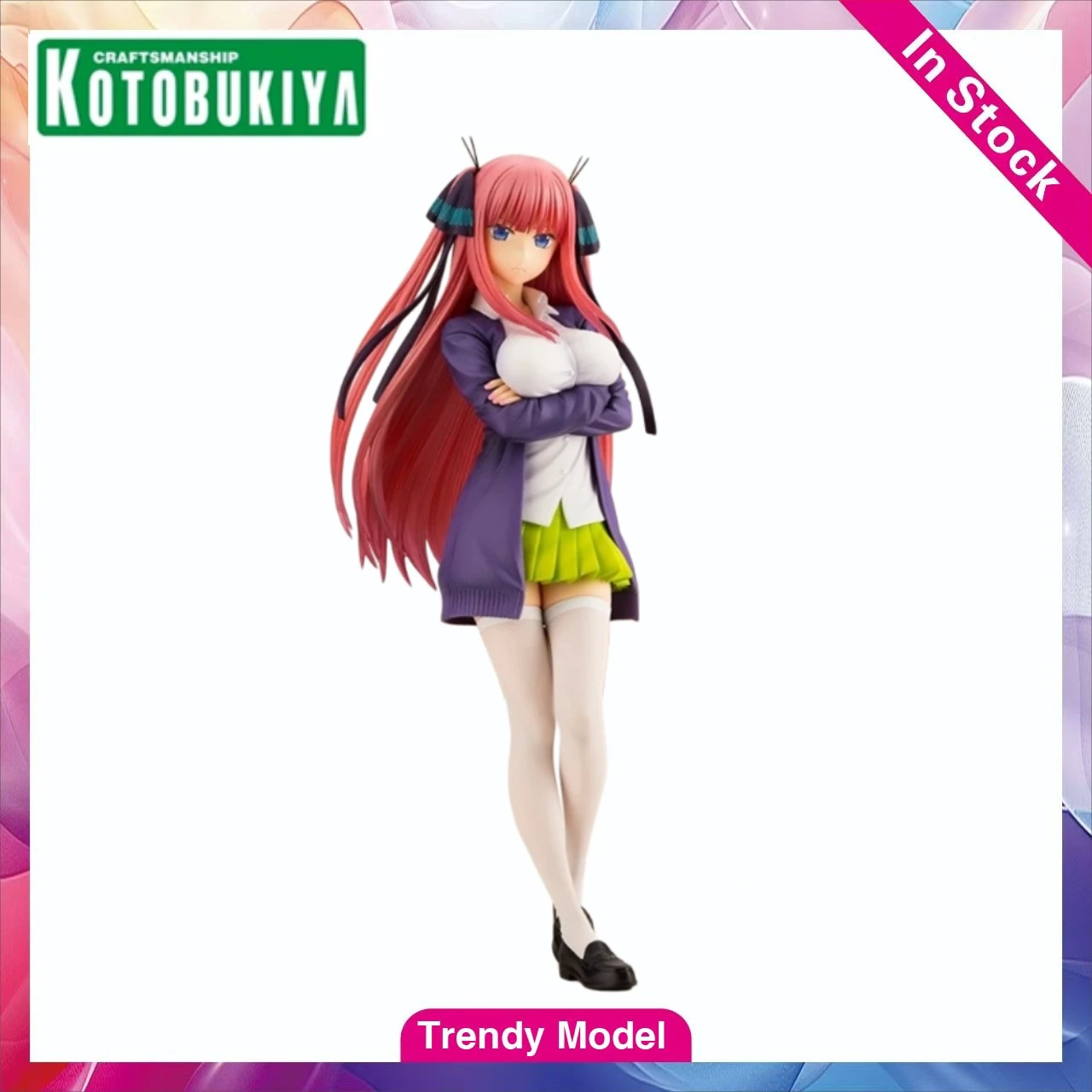 

【TM】 Фигурки KOTOBUKIYA Five-Equal Bride Накано Нино: модели, игрушки, подарки, украшения