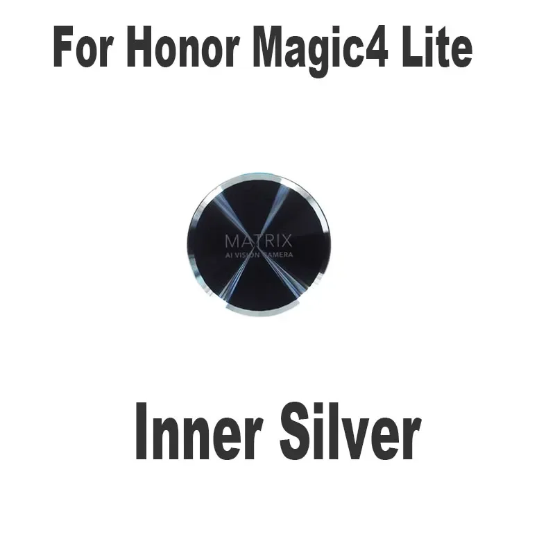 For  Honor Magic4 Lite Back Camera Glass Lens Rear Camera Glass With  Adhesive Sticker Glue Magic 4 Lite 4G 5G