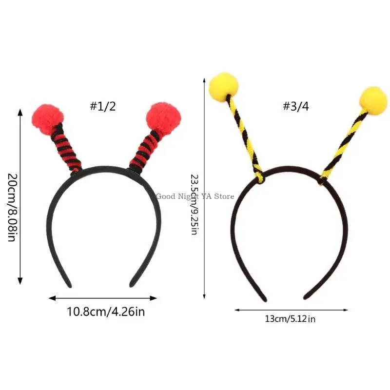 Halloween Headband Antenne Tentacle Hair Hoop Cosplay Cosplay kostuum assesorieën