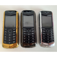 GSM 2G Unlock K-8 Luxury Metal Phone Dual Sim No Camera FM Radio MP3 Russian Keyboard Alarm Bluetooth IMEI Changable