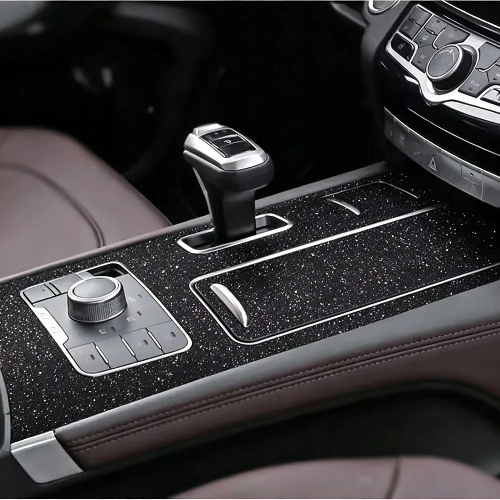 For Haval H9 2017-2021 Interior Central Control Panel Door Handle Carbon Fiber Stickers Decals Car Styling Accessorie 5