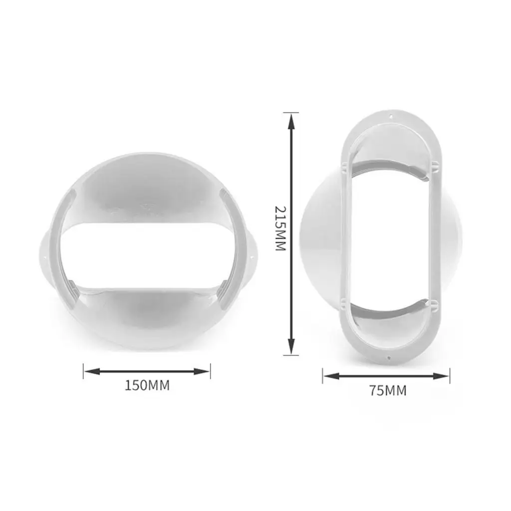 Sliding Track Window Seal Plate Kit Universal Exhaust Hose Sealer for Portable Air Conditioner Easy Install for Home