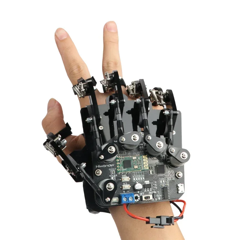 Open source Somatosensory Gloves Wearable Mechanical Gloves Exoskeleton Sense Control Robot Control