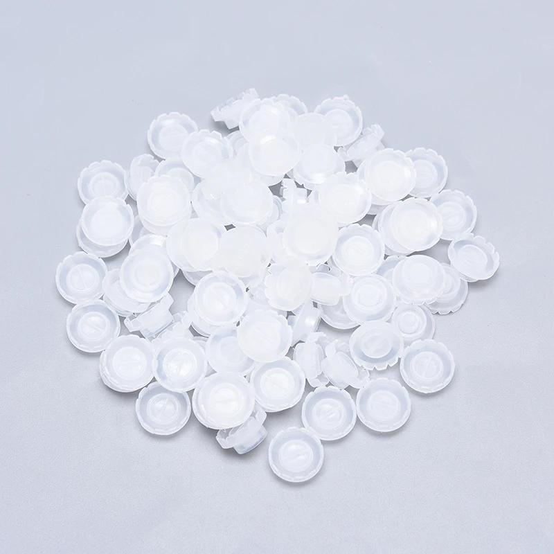 [MP] 50/100 قطعة رمش تطعيم رمش زهر كوب الشمس المزهرة حامل الغراء الدائري