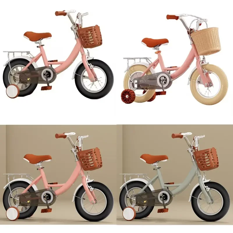 for New Children Bicycle 2-9 Years Old Boys Girls Bike Multi Size Wholesale