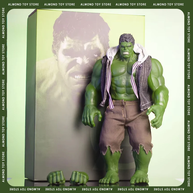 The Avengers 42cm Hulk Action Figures Anime Characters Desktop Ornaments Large Hulk Doll Model Boy Collection Toys Desk Gifts