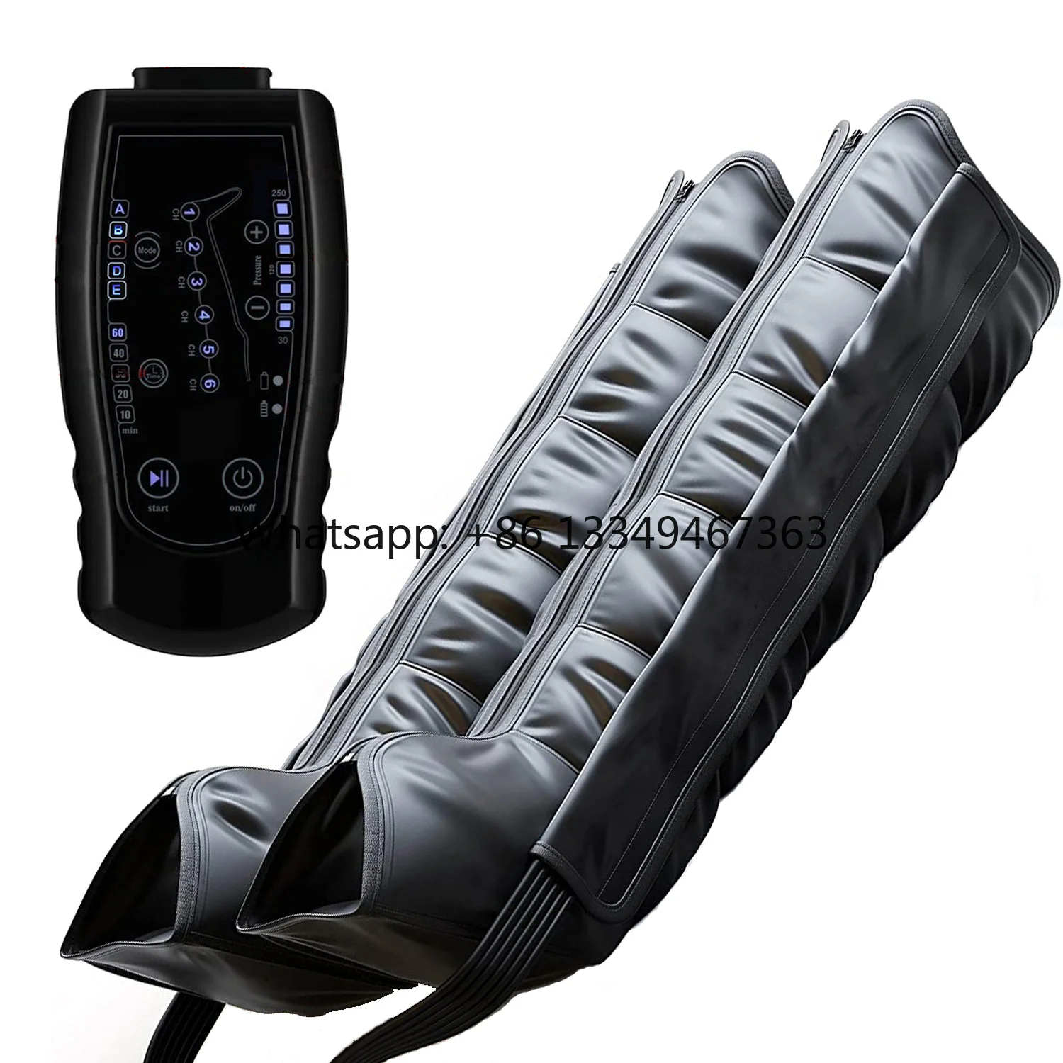 High Quality Distal Circulation Leg Acupoint Recovery Massager Boots Air Compression Professional Therapy Massage Leg 8 Chamber