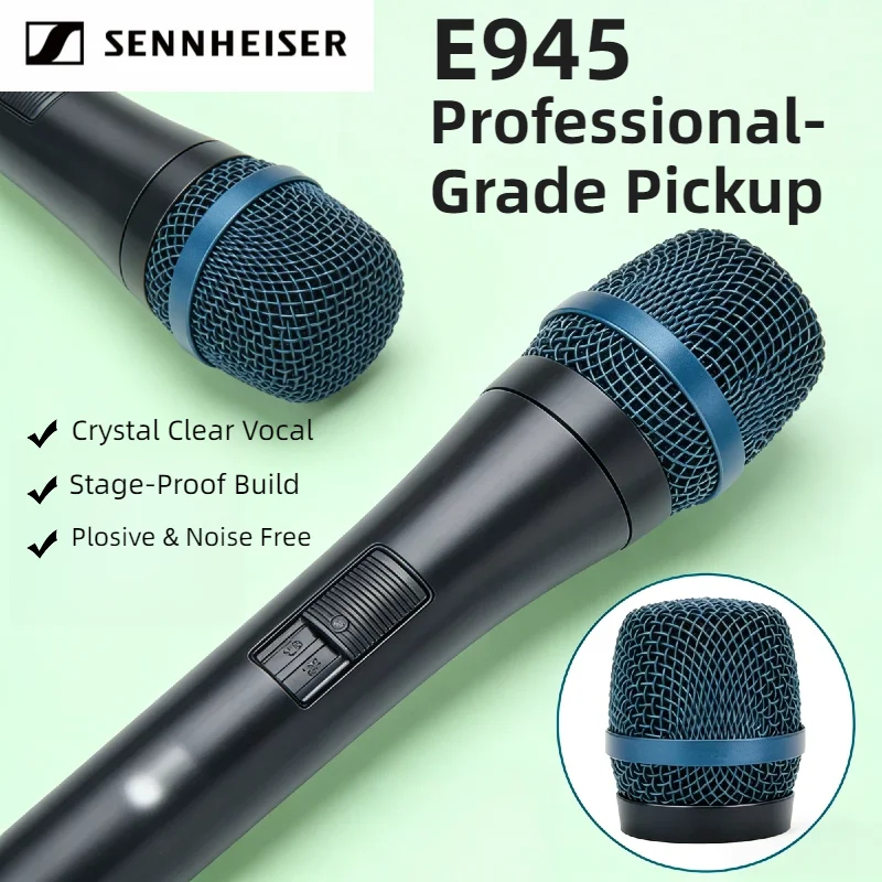 Sennheiser E945 Professional Dynamic Vocal Microphone Superc