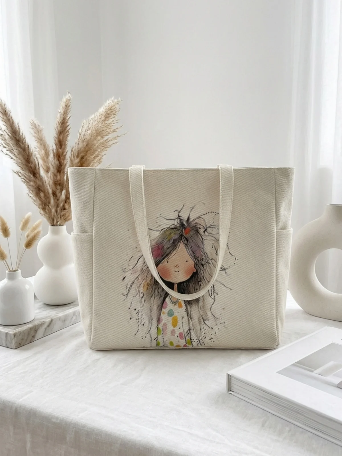 bolsa-feminina-de-grande-capacidade-com-estampa-de-menina-bolsa-de-ombro-de-lona-bolsa-casual-para-compras-e-deslocamentos
