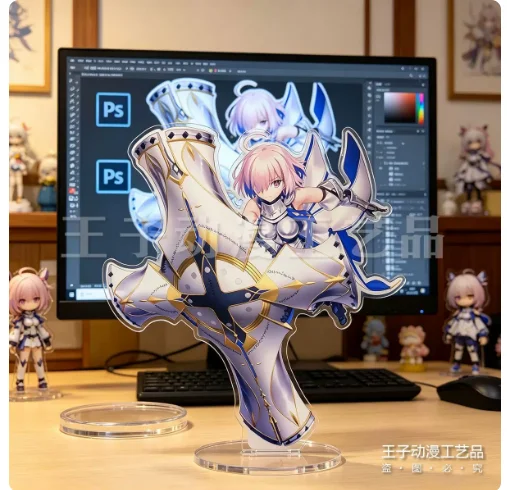 Anime Honkai：Star Rail Lyndon Skott Acrylic Stand Figure Model Plate Cosplay Collection Desktop Decor Gifts XH