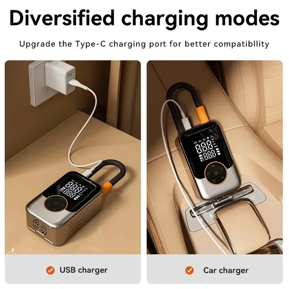 لسيارة شيفروليه مضخة هواء لاسلكية محمولة عالية الضغط مضخة هواء سيارة الإطارات سيارة مضخة هواء كهربائية كنز قابل للنفخ #5