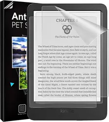 3 PCS Anti-Glare Screen Protector for All-New Kindle 11th 10th Generation 6 inch 2022 2019 Release Scratch Resistant PET Screen