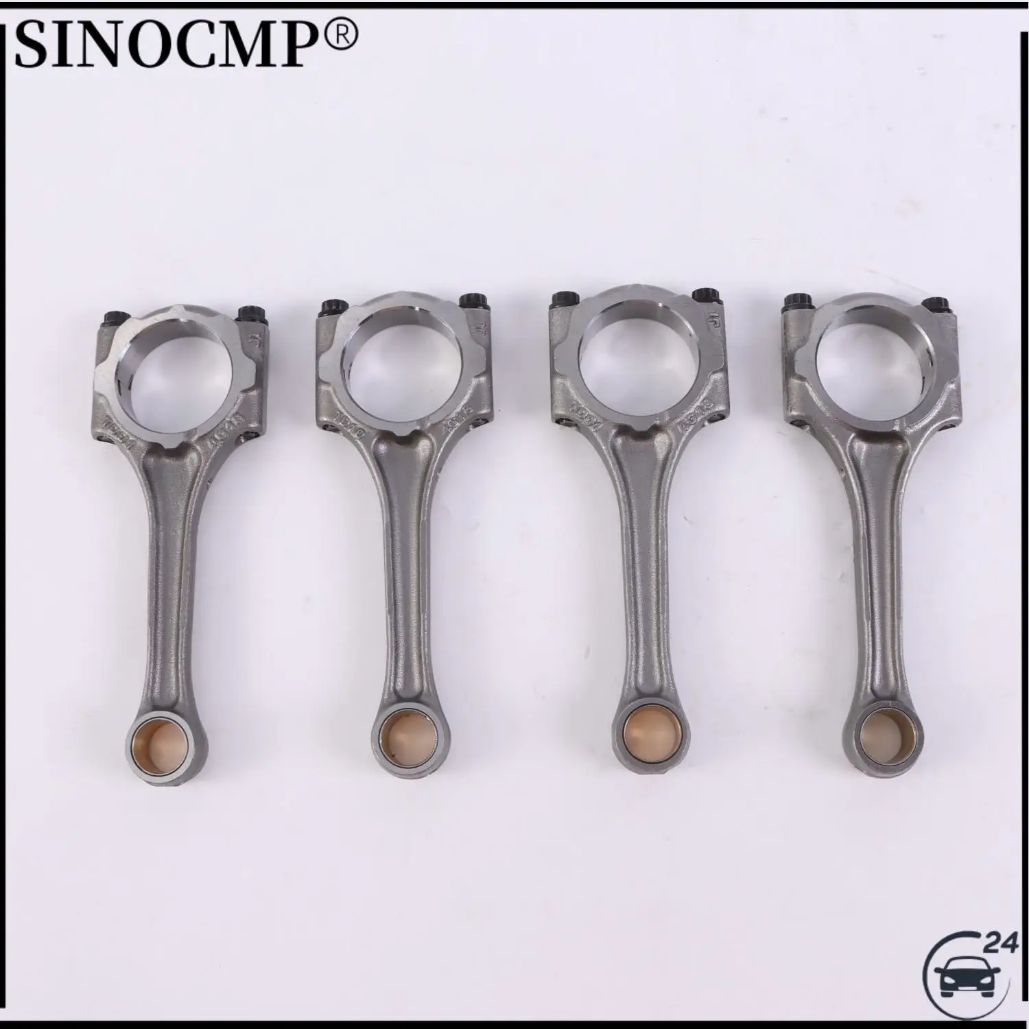

4PCS Connecting Rods 13201-29177 For 1998-2008 Toyota Corolla Celica GT Prizm 1.8L 1ZZFE for 1998-2002 Chevrolet Prizm 1.8L